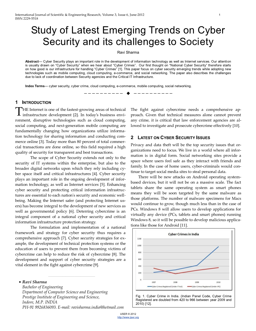 cyber security challenges for society literature review