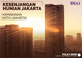 Policy Brief Kesenjangan Hunian Jakarta