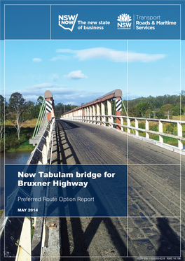 New Tabulam Bridge for Bruxner Highway