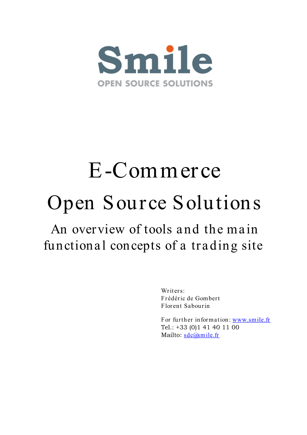 Whitepaper Smile E-Commerce 2010 FINAL HD.Pdf