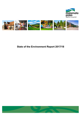 State of the Environment Report 2017/18