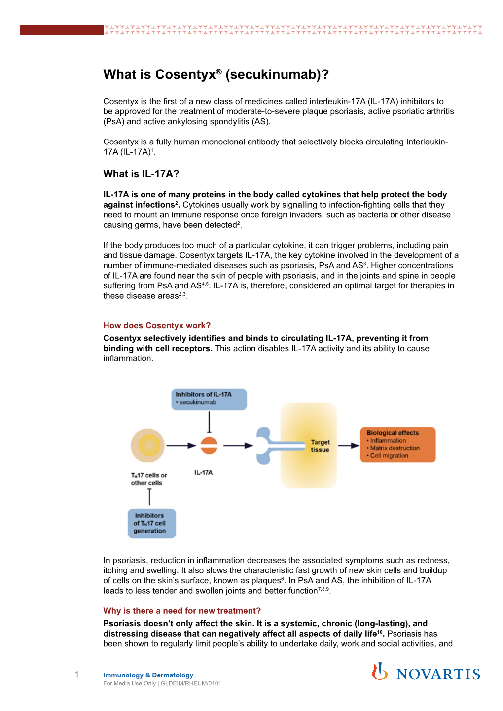 What Is Cosentyx® (Secukinumab)?