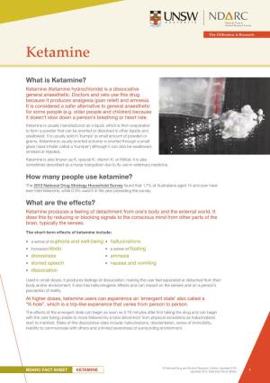 NDA073 Fact Sheet Ketamine.Pdf