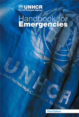 UNHCR Handbook for Emergencies Emergencies