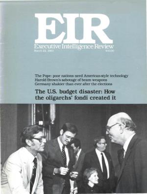 Executive Intelligence Review, Volume 10, Number 11, March 22
