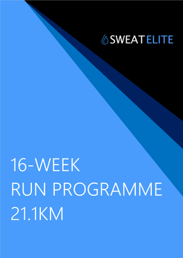 16-Week Run Programme 21.1Km