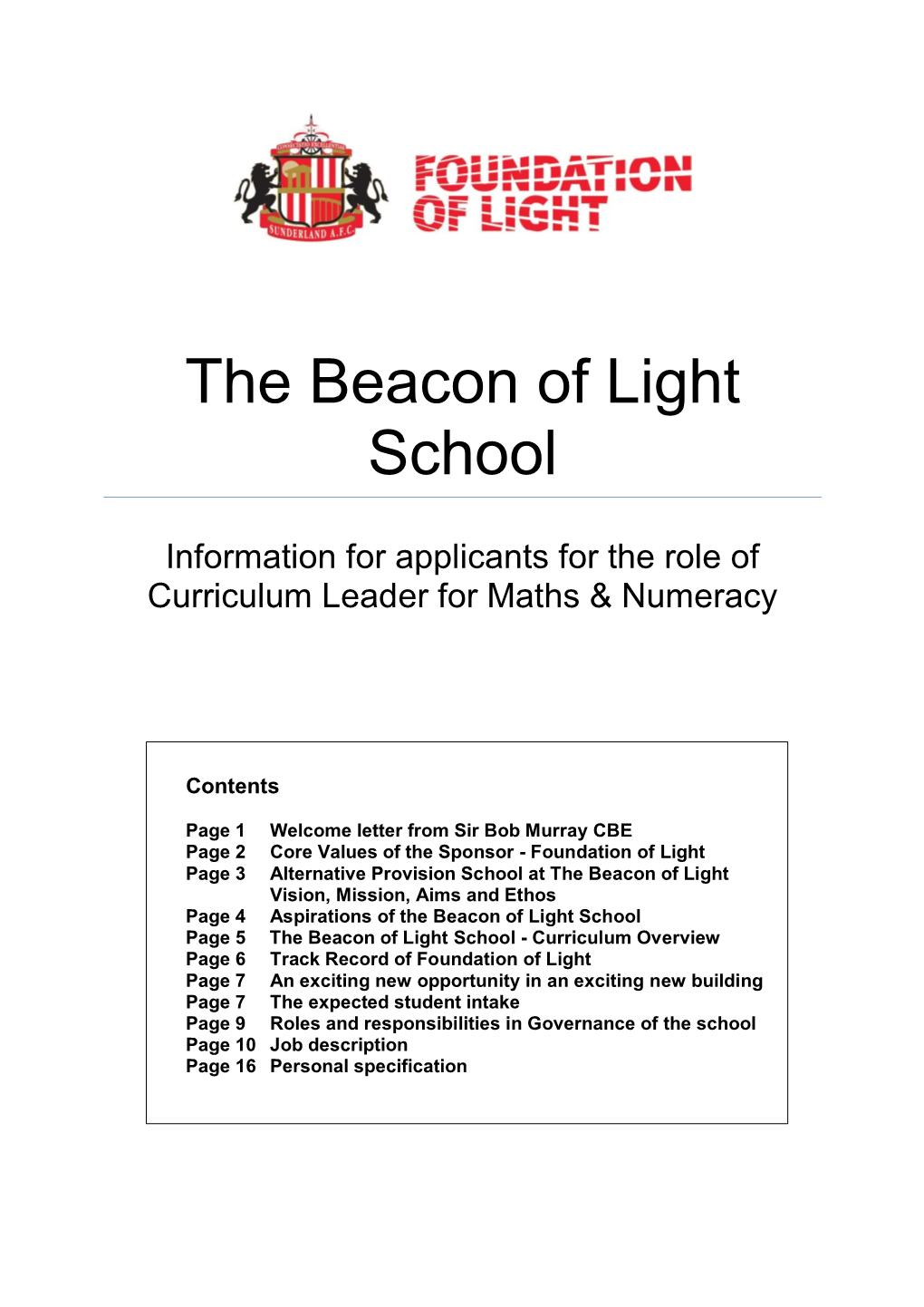 The Beacon of Light School