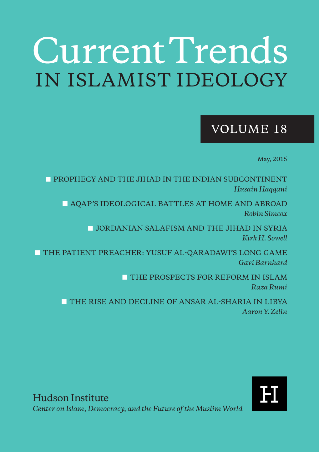 Currenttrends in ISLAMIST IDEOLOGY