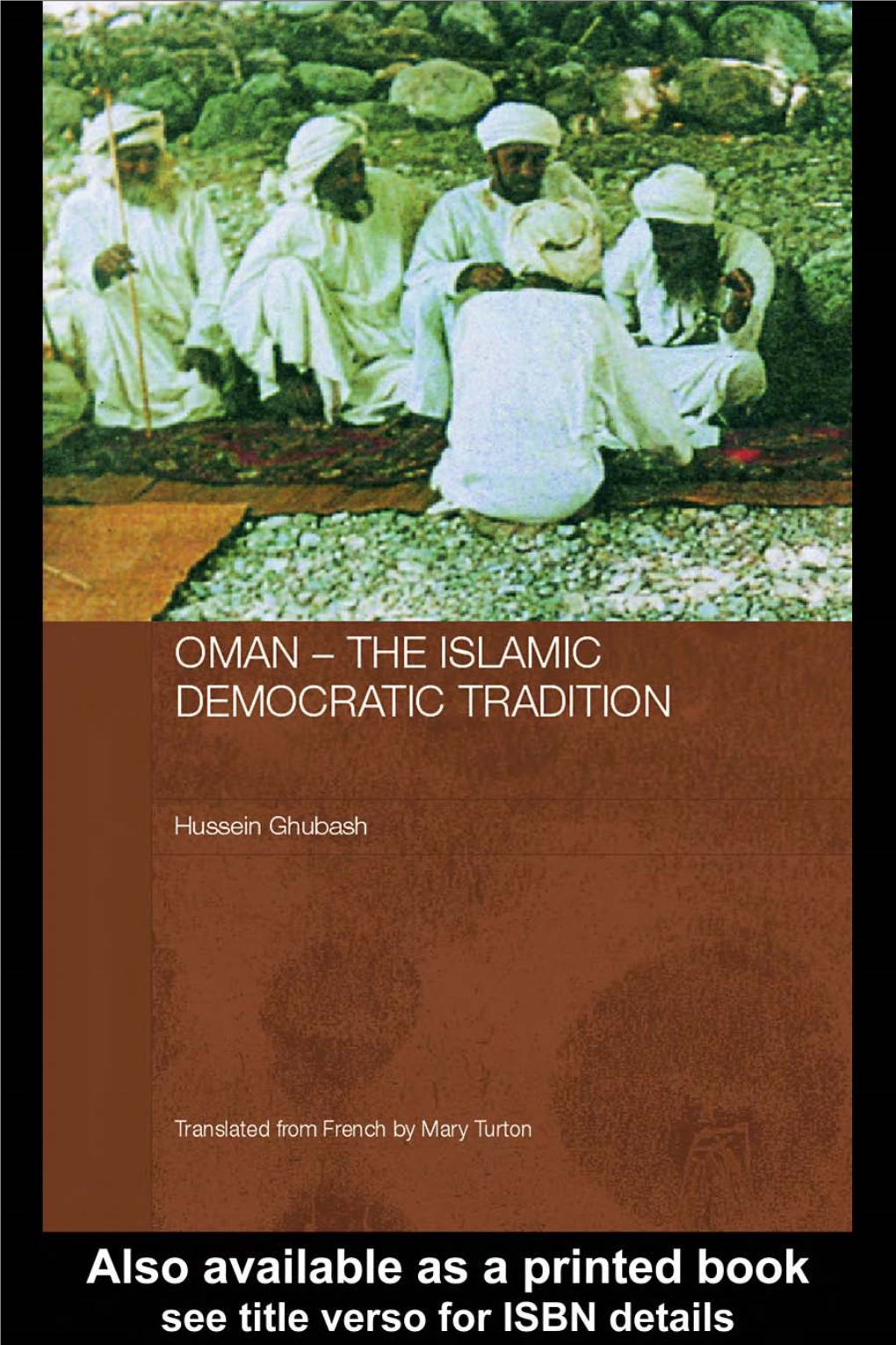 Oman – the Islamic Democratic Tradition