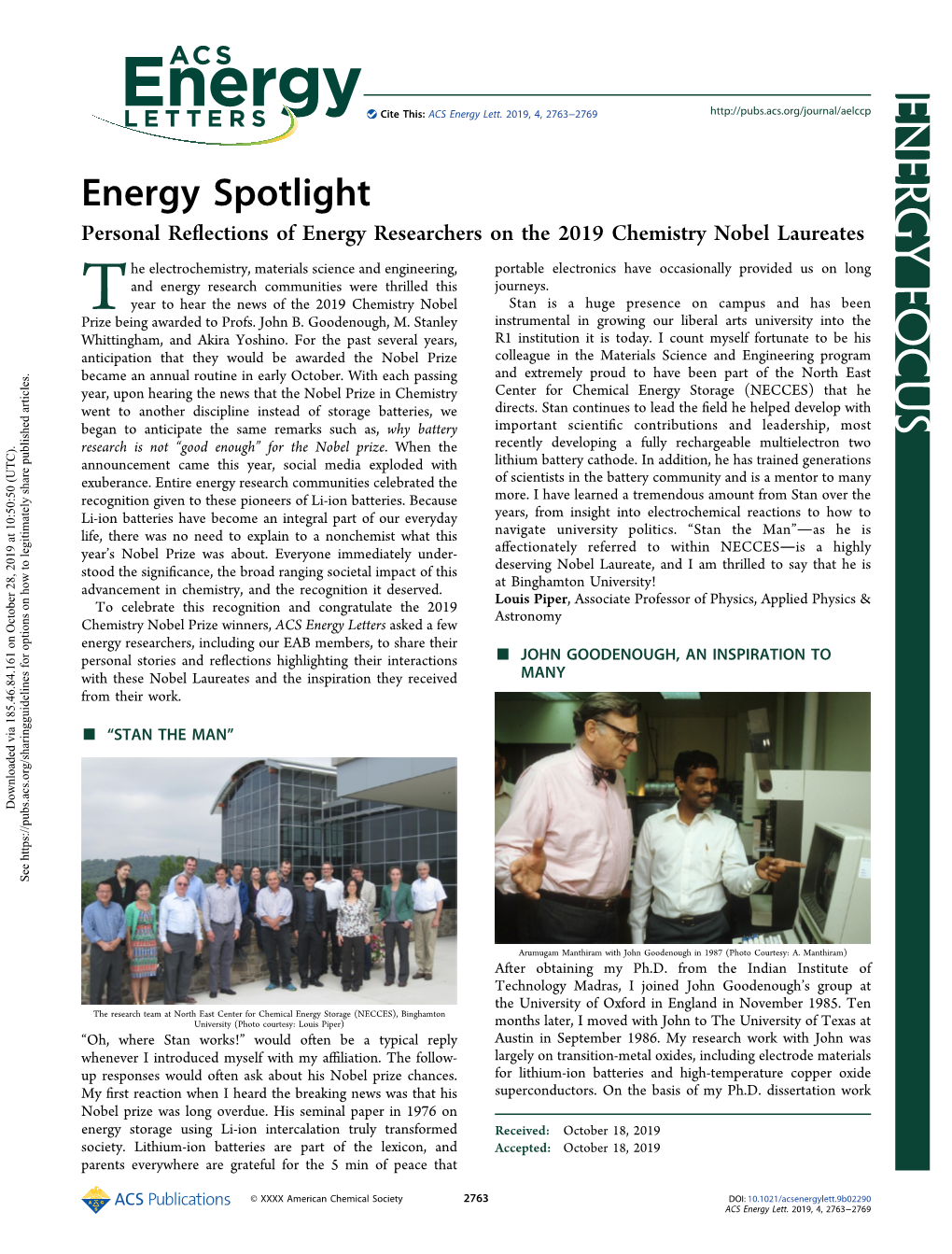 Energy Spotlight