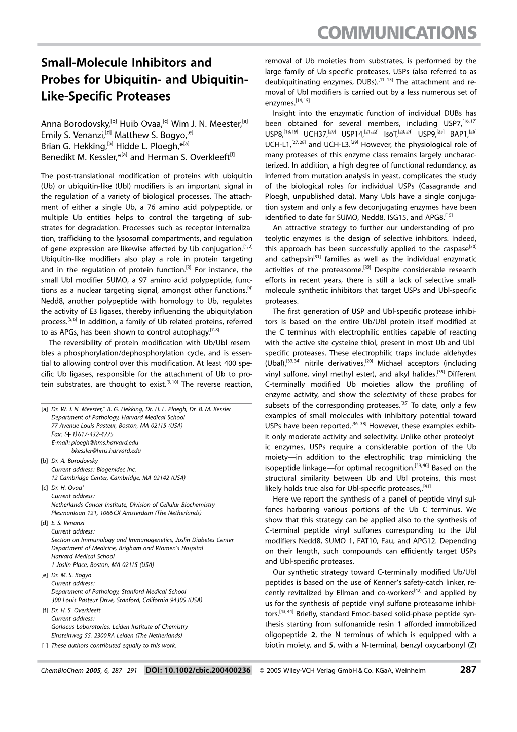 And Ubiquitin-Like-Specific Proteases