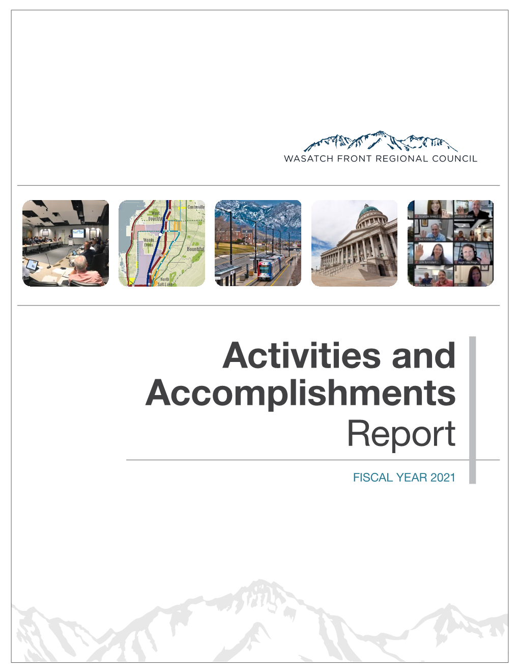 2021 Activities and Accomplishments Report