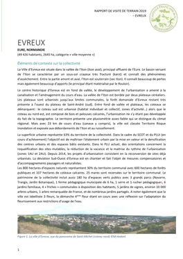 Rapport De Visite De Evreux 2019