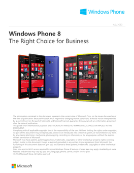 Windows Phone 8 Means Business Editable