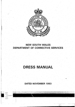 Dress Manual