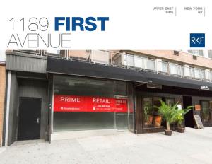 1189 First Avenue, New York, NY