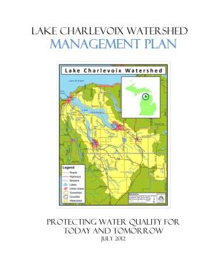 Lake Charlevoix Watershed Management Plan (2012)