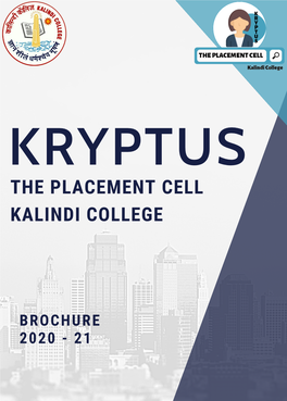 Kryptus the Placement Cell Kalindi College