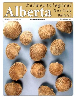 Alberta Palaeontological Society Bulletin, Volume 33, No. 3