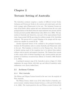 Chapter 2 Tectonic Setting of Australia