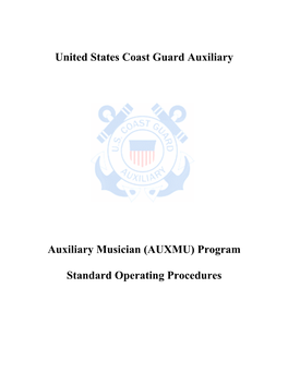 United States Coast Guard Auxiliary Auxiliary Musician (AUXMU