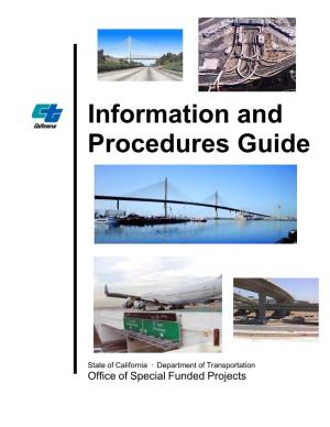 OSFP Information and Procedures Guide