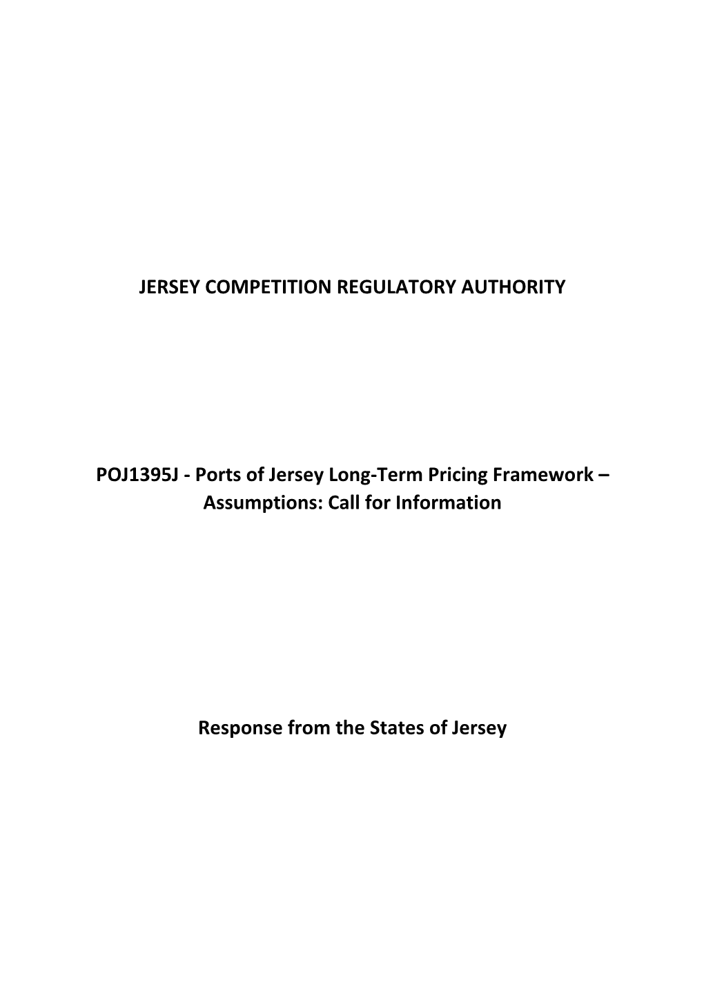 Long-Term Pricing Framework SOJ Response FINAL 20181109