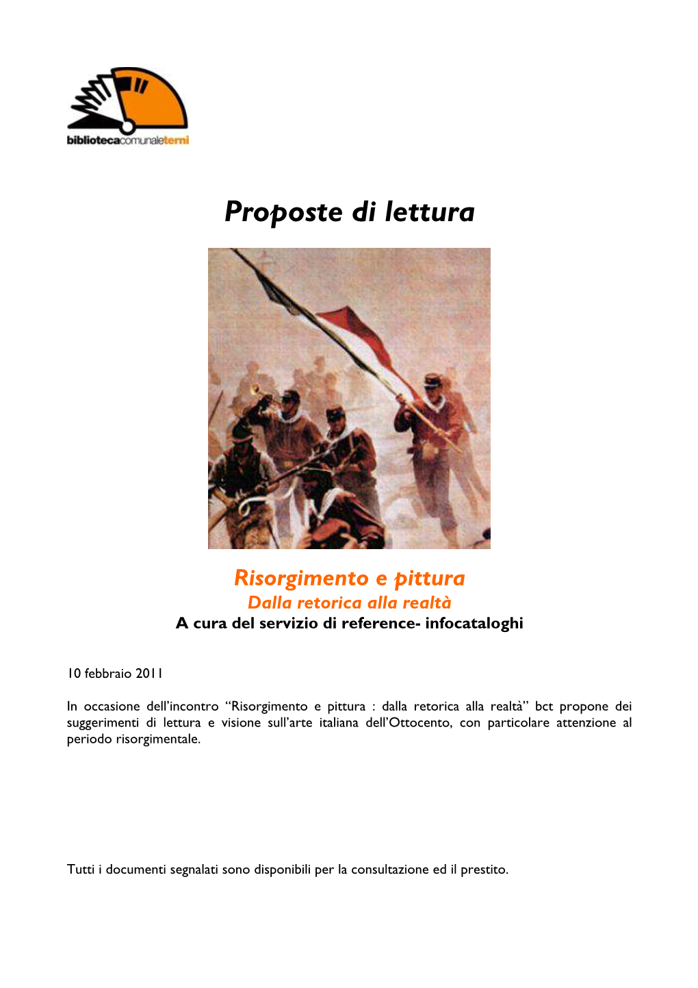 Risorgimento E Pittura NUOVO