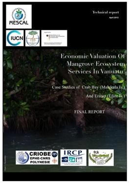 Economic Valuation of Mangrove Ecosystems
