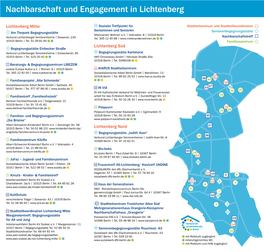 Nachbarschaft Und Engagement in Lichtenberg