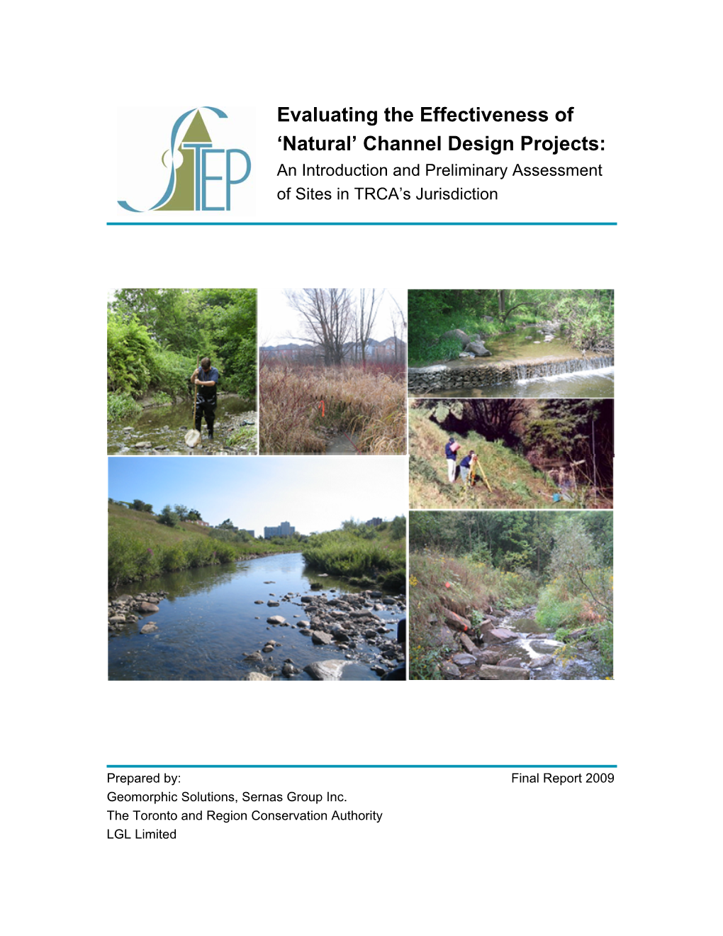 'Natural' Channel Design Projects