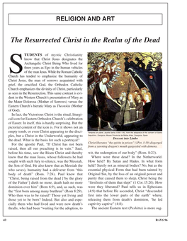 The Resurrected Christ in the Realm of the Dead