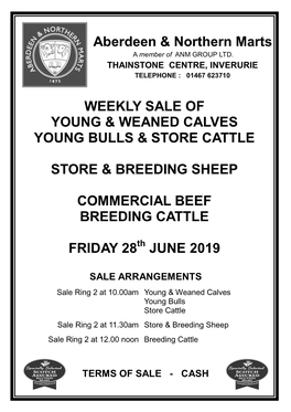 Store and Breeding Cattle and Sheep