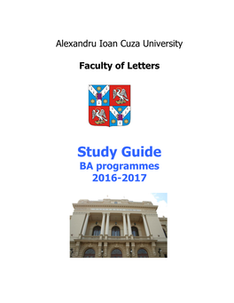 Study Guide BA Programmes 2016-2017
