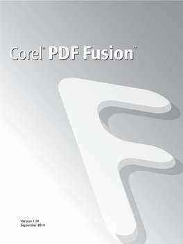Corel PDF Fusion?