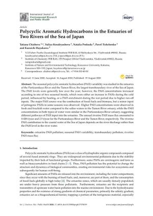 Polycyclic Aromatic Hydrocarbons in the Estuaries of Two Rivers of the Sea of Japan