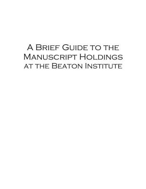 Beaton Institute