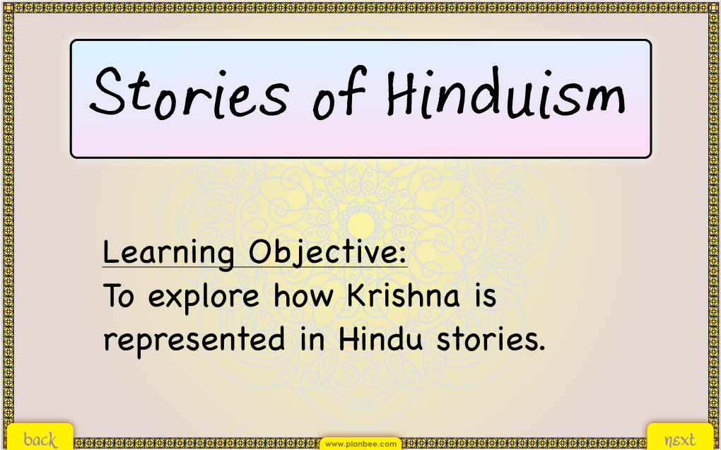 To Explore How Krishna Is Represented in Hindu Stories