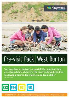 Pre-Visit Pack West Runton