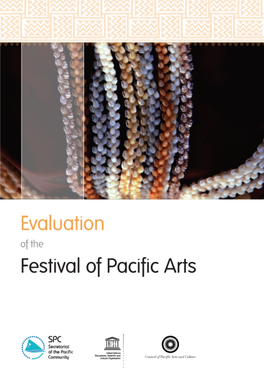 Evaluation of the Festival of Pacific Arts