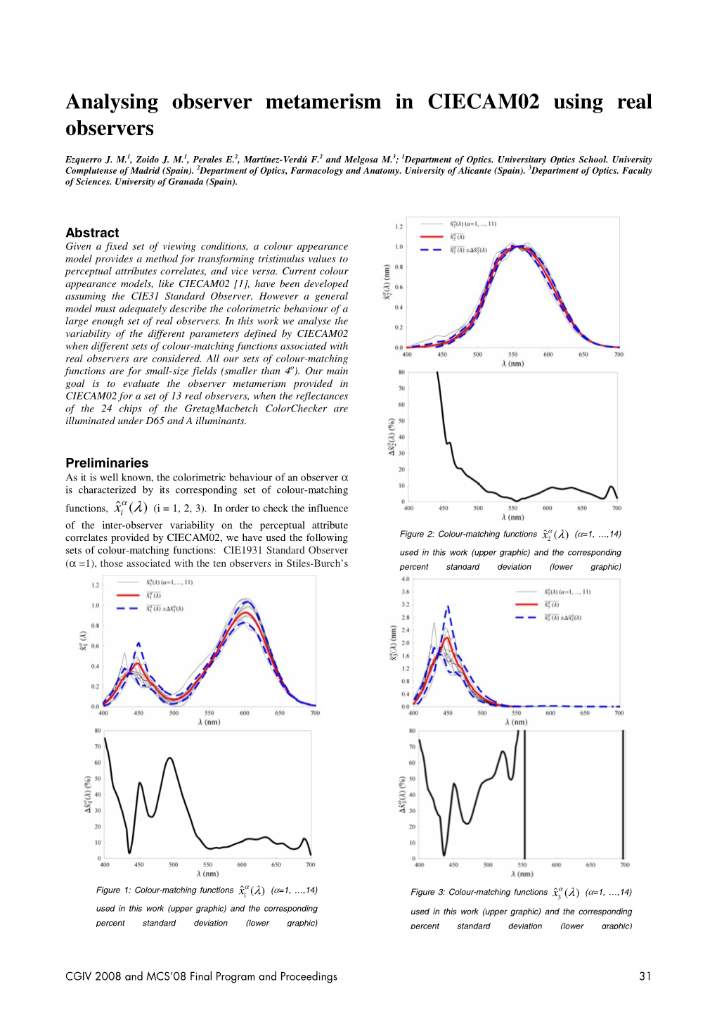 Analysing Observer Metamerism in CIECAM02 Using Real Observers