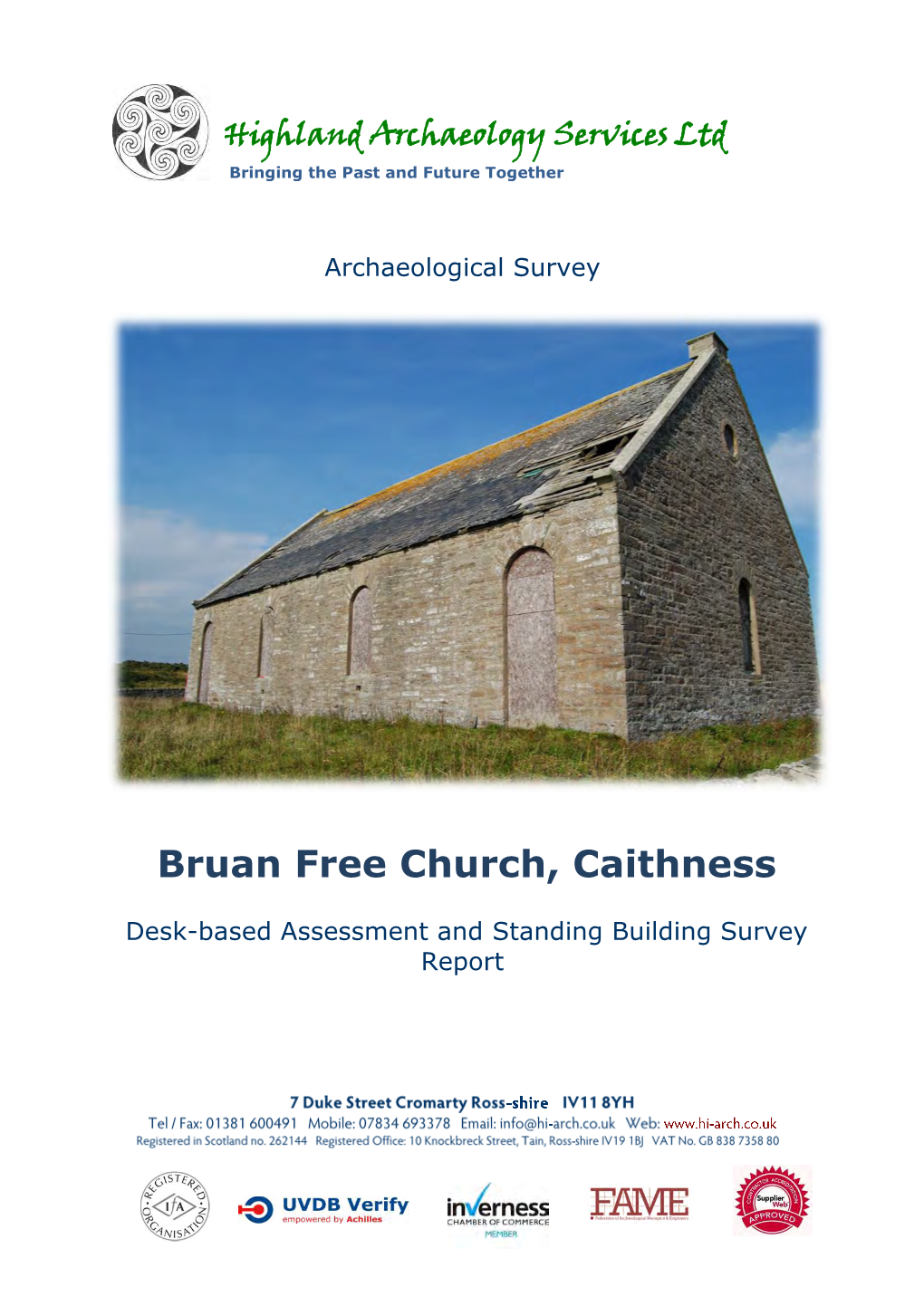 Bruan Free Church, Caithness