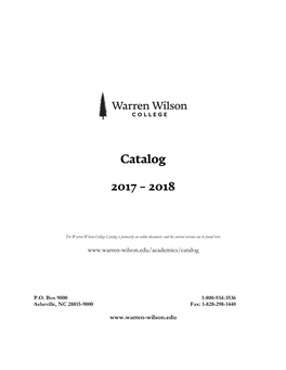 Catalog 2017 – 2018