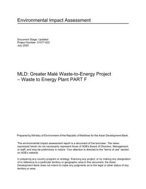 Greater Malé Waste-To-Energy Project – Waste to Energy Plant PART F