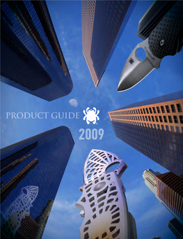 Product Guide 2009 Spyderco Contents