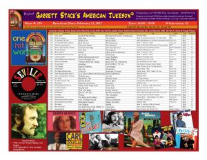 Garrett Stack's American Jukebox® Originating on WMNR Fine Arts Radio