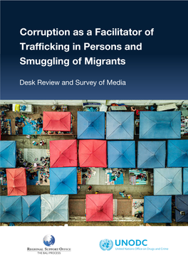 Corruption As a Facilitator of Trafficking in Persons and Smuggling