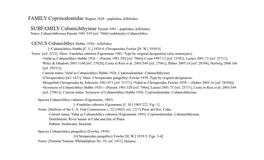 Cyprinodontidae Wagner 1828 - Pupfishes, Killifishes