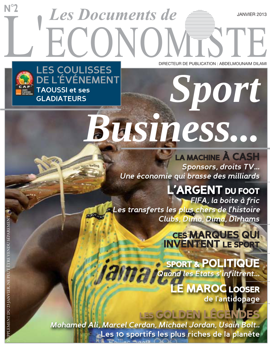 Sport Business... SUPPLEMENT DU 23 JANVIER, NE PEUT ÊTRE VENDU SÉPAREMENT VENDU ÊTRE PEUT NE JANVIER, 23 DU SUPPLEMENT