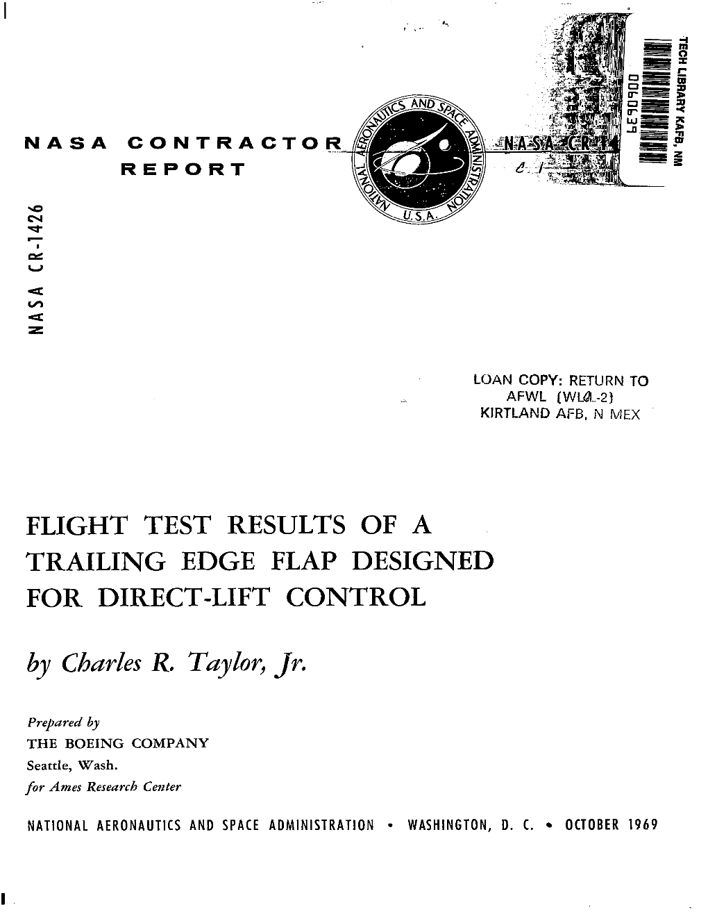 Flight Test Results of a Trailing Edge Flap Designed